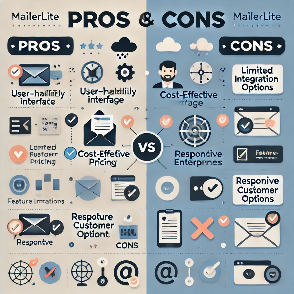 mailerlite review 2024: Evaluating MailerLite: The Pros and Cons for Small Businesses and Freelancers."
